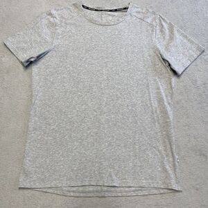 On Cloud Running‎ Shirt Mens Medium Gray Stretch Gym Training